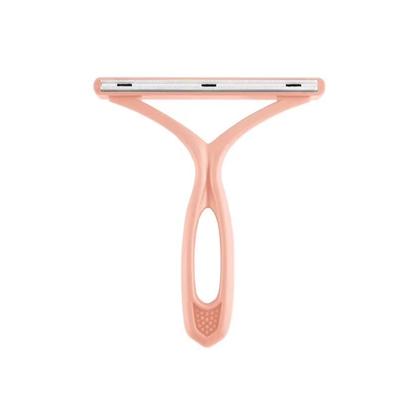 1Pc 2In1 Double Sided Pet Hair Remover Lint Remover Clean Tool Shaver Sweater Cleaner Fabric Shaver Scraper for Clothes Carpet