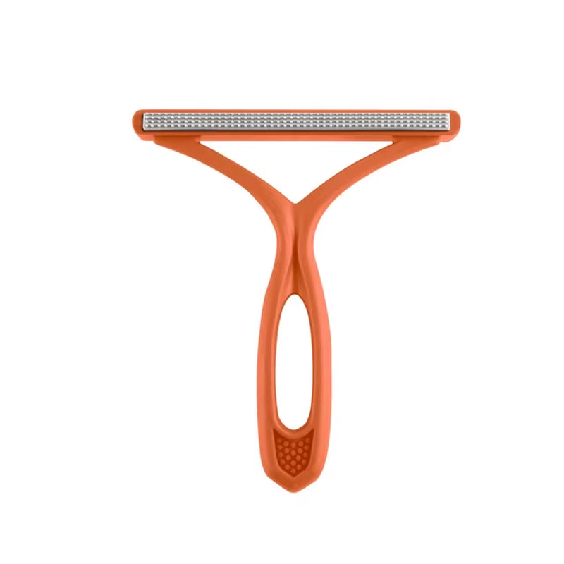 1Pc 2In1 Double Sided Pet Hair Remover Lint Remover Clean Tool Shaver Sweater Cleaner Fabric Shaver Scraper for Clothes Carpet