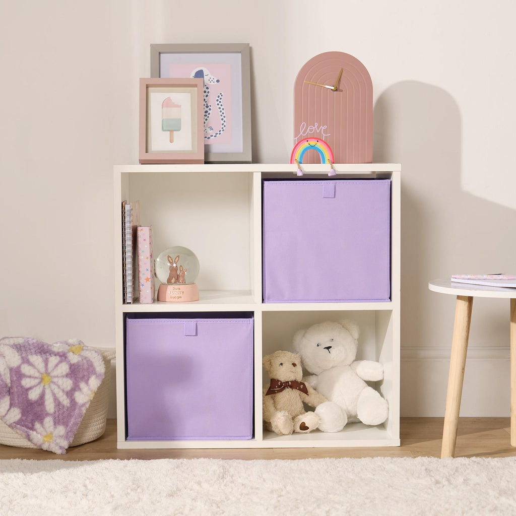 OHS Storage Cube Boxes for Toys Books Clothes Foldable Fabric Drawer Organiser