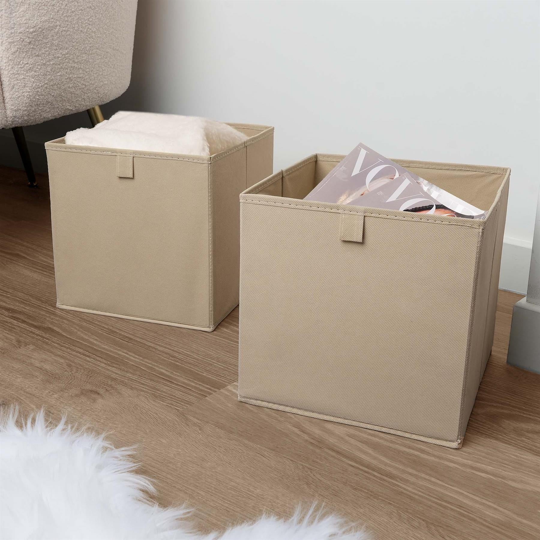 OHS Storage Cube Boxes for Toys Books Clothes Foldable Fabric Drawer Organiser