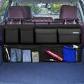 Car Trunk Organizer, Car Boot Organiser with 7 Pockets,Trunk Bag with Elastic Magic Wand Structure for SUV