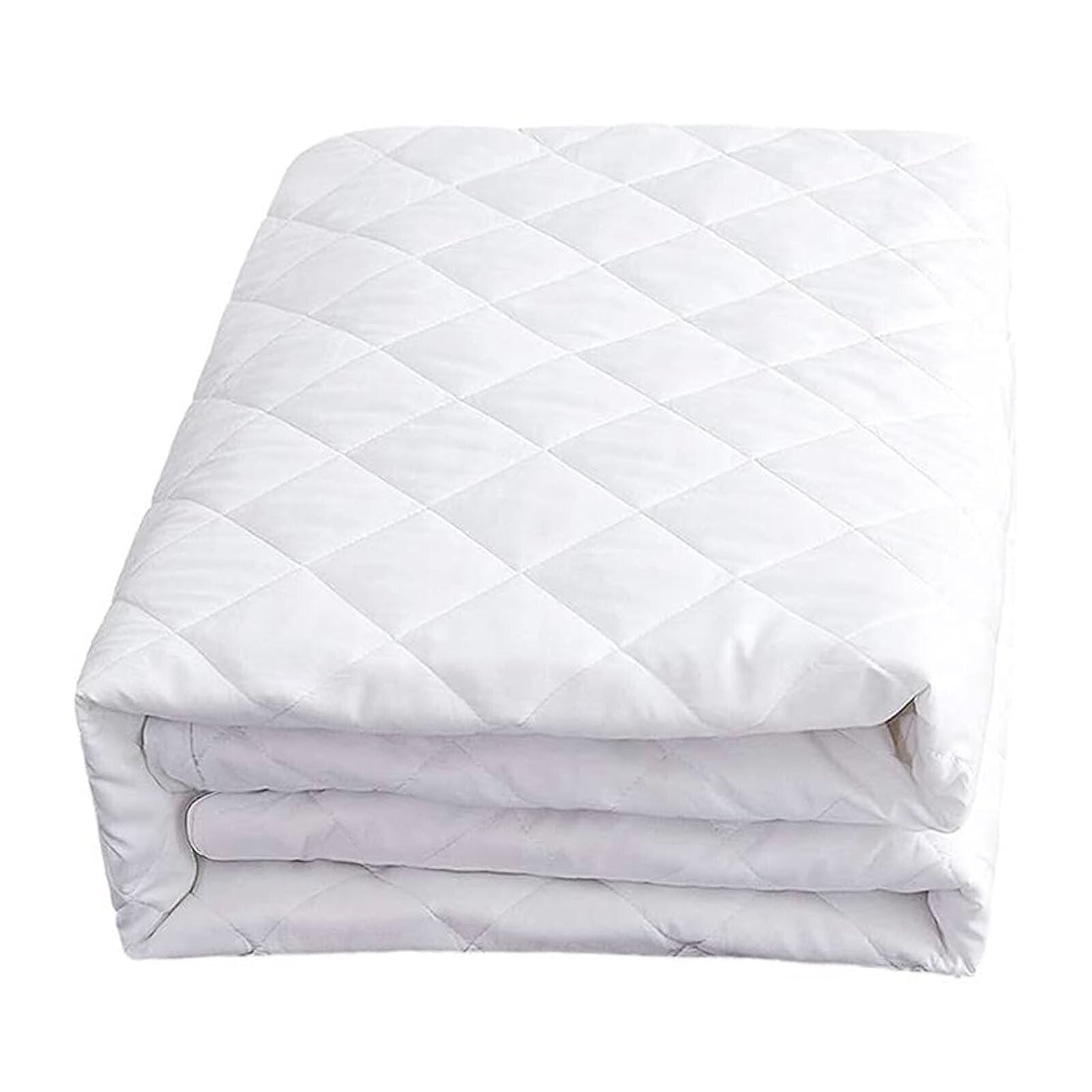 EXTRA DEEP QUILTED MATRESS MATTRESS PROTECTOR FITTED BED COVER ALL SIZES