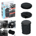 Car Bin Trash Can Foldable Litter Can Garbage Storage Travel with Lid Portable