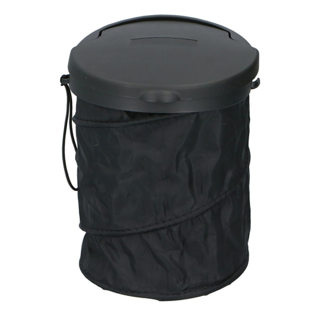 Car Bin Trash Can Foldable Litter Can Garbage Storage Travel with Lid Portable